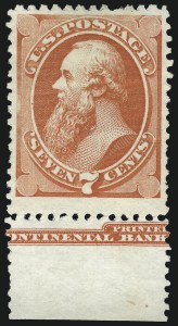 Sale 929, Lot 183, 1875 Continental Bank Note Co. Special Printings