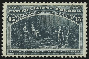 Sale 929, Lot 220, 1893 Columbian Issue