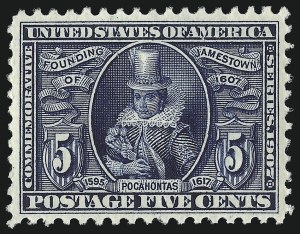 Sale 929, Lot 281, Louisiana Purchase, Jamestown Issues