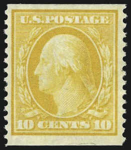 Sale 929, Lot 292, 1908-09 Washington-Franklin Issues (Scott 331 thru 356)
