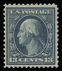 Sale 929, Lot 302, Washington-Franklin Issues (Bluish Paper)