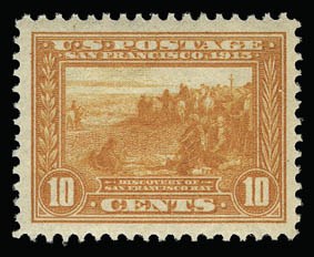 Sale 929, Lot 324, 1913-15 Panama-Pacific Issue (Scott 397 thru 404)