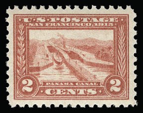 Sale 929, Lot 325, 1913-15 Panama-Pacific Issue (Scott 397 thru 404)