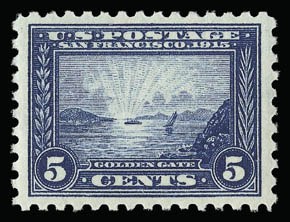 Sale 929, Lot 326, 1913-15 Panama-Pacific Issue (Scott 397 thru 404)
