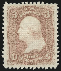 Sale 929, Lot 99, 1867-68 Grilled Issue