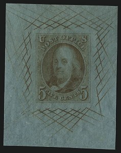 Sale 930, Lot 1007, Essays, Proofs and Specimens: Postmasters` Provisionals thru 1847 Issue