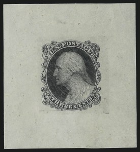 Sale 930, Lot 1033, Essays, Proofs and Specimens: 1851-56 Issue