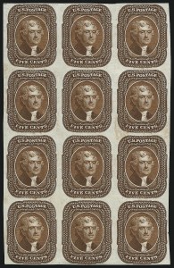 Sale 930, Lot 1054, Essays, Proofs and Specimens: 1851-56 Issue