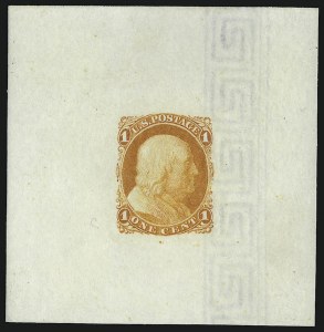 Sale 930, Lot 1061, Essays, Proofs and Specimens: 1861-68 Issues