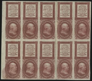 Sale 930, Lot 1062, Essays, Proofs and Specimens: 1861-68 Issues