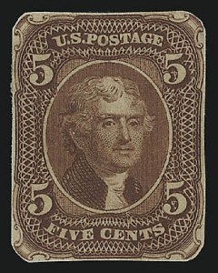 Sale 930, Lot 1076, Essays, Proofs and Specimens: 1861-68 Issues