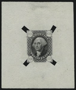 Sale 930, Lot 1081, Essays, Proofs and Specimens: 1861-68 Issues