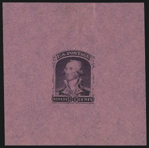 Sale 930, Lot 1089, Essays, Proofs and Specimens: 1861-68 Issues