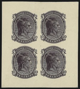 Sale 930, Lot 1091, Essays, Proofs and Specimens: 1861-68 Issues