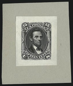 Sale 930, Lot 1103, Essays, Proofs and Specimens: 1861-68 Issues