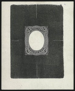 Sale 930, Lot 1124, Essays, Proofs and Specimens: 1869 Pictorial Issue