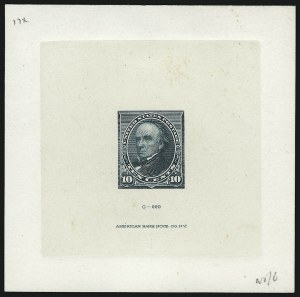 Sale 930, Lot 1189, Essays, Proofs and Specimens: Bank Note Issues