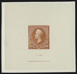 Sale 930, Lot 1194, Essays, Proofs and Specimens: Bank Note Issues