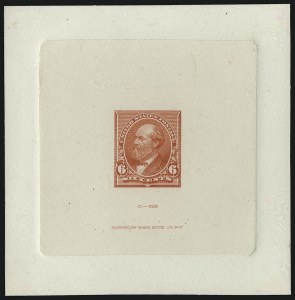 Sale 930, Lot 1197, Essays, Proofs and Specimens: Bank Note Issues