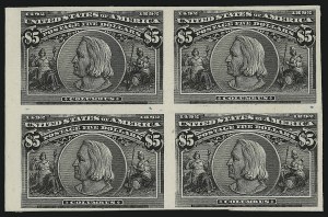 Sale 930, Lot 1201, Essays, Proofs and Specimens: Columbian and Later Issues