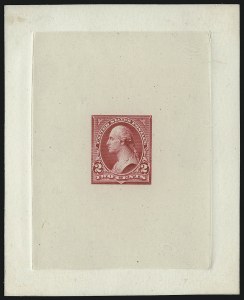 Sale 930, Lot 1210, Essays, Proofs and Specimens: Columbian and Later Issues