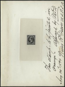 Sale 930, Lot 1216, Essays, Proofs and Specimens: Columbian and Later Issues