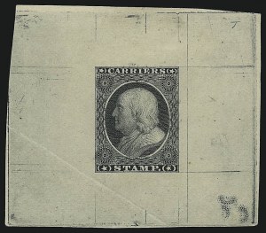 Sale 930, Lot 1254, Essays, Proofs and Specimens: Back-of-Book Issues