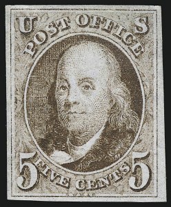 Sale 930, Lot 1281, 1847 Issue (Scott 1-2)