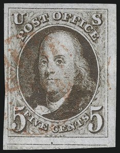 Sale 930, Lot 1285, 1847 Issue (Scott 1-2)