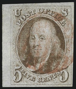 Sale 930, Lot 1294, 1847 Issue (Scott 1-2)