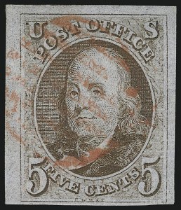 Sale 930, Lot 1297, 1847 Issue (Scott 1-2)