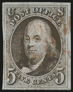 Sale 930, Lot 1299, 1847 Issue (Scott 1-2)