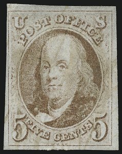 Sale 930, Lot 1319, 1847 Issue (Scott 1-2)