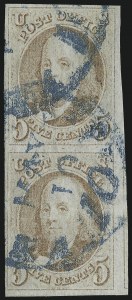 Sale 930, Lot 1325, 1847 Issue (Scott 1-2)