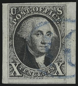 Sale 930, Lot 1340, 1847 Issue (Scott 1-2)