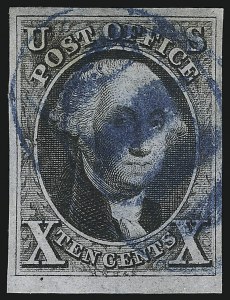 Sale 930, Lot 1343, 1847 Issue (Scott 1-2)