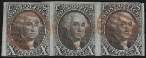Sale 930, Lot 1357, 1847 Issue (Scott 1-2)