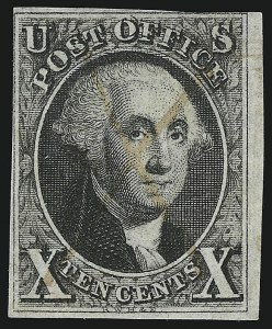 Sale 930, Lot 1359, 1847 Issue (Scott 1-2)