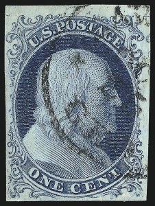 Sale 930, Lot 1365, 1851-56 Issue (Scott 5-17)