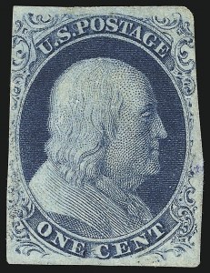 Sale 930, Lot 1380, 1851-56 Issue (Scott 5-17)