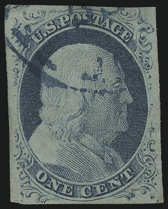 Sale 930, Lot 1393, 1851-56 Issue (Scott 5-17)