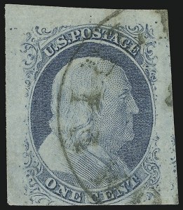 Sale 930, Lot 1394, 1851-56 Issue (Scott 5-17)