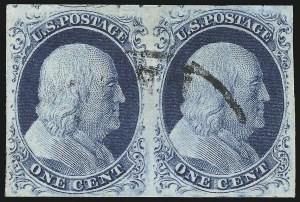 Sale 930, Lot 1395, 1851-56 Issue (Scott 5-17)
