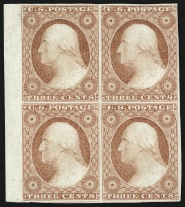 Sale 930, Lot 1408, 1851-56 Issue (Scott 5-17)