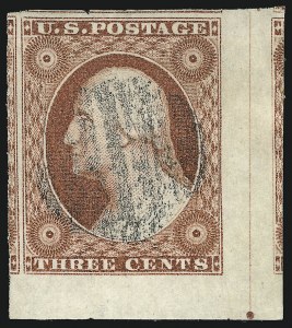 Sale 930, Lot 1409, 1851-56 Issue (Scott 5-17)