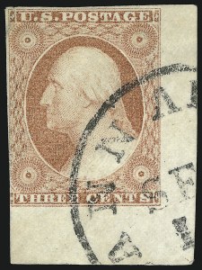 Sale 930, Lot 1411, 1851-56 Issue (Scott 5-17)