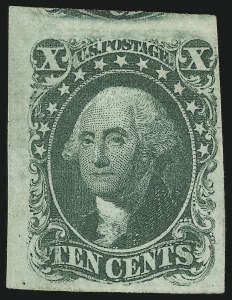 Sale 930, Lot 1427, 1851-56 Issue (Scott 5-17)