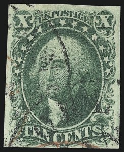 Sale 930, Lot 1429, 1851-56 Issue (Scott 5-17)