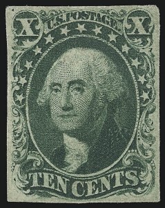 Sale 930, Lot 1434, 1851-56 Issue (Scott 5-17)
