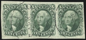 Sale 930, Lot 1445, 1851-56 Issue (Scott 5-17)